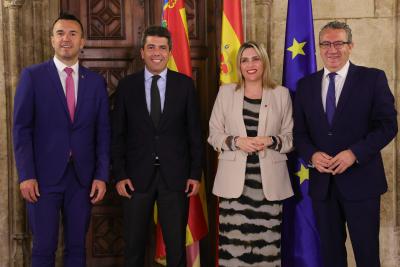 Carlos Mazón: “Continuem treballant amb els municipis i per als municipis i les províncies com eixe gran sumatori que és la Comunitat Valenciana”